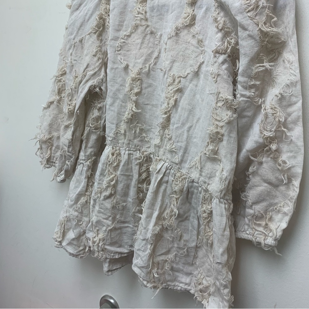 Zara Voluminous Fringe Blouse - Picture 8 of 14